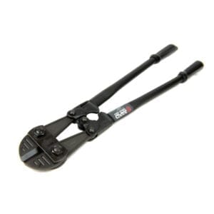A pair of black pipe cutters on top of each other.