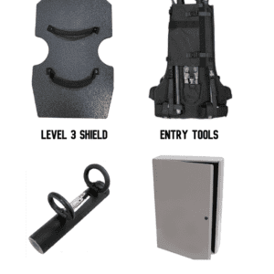 Active Threat Response Kit | Breaching Tools & Ballistic Shield